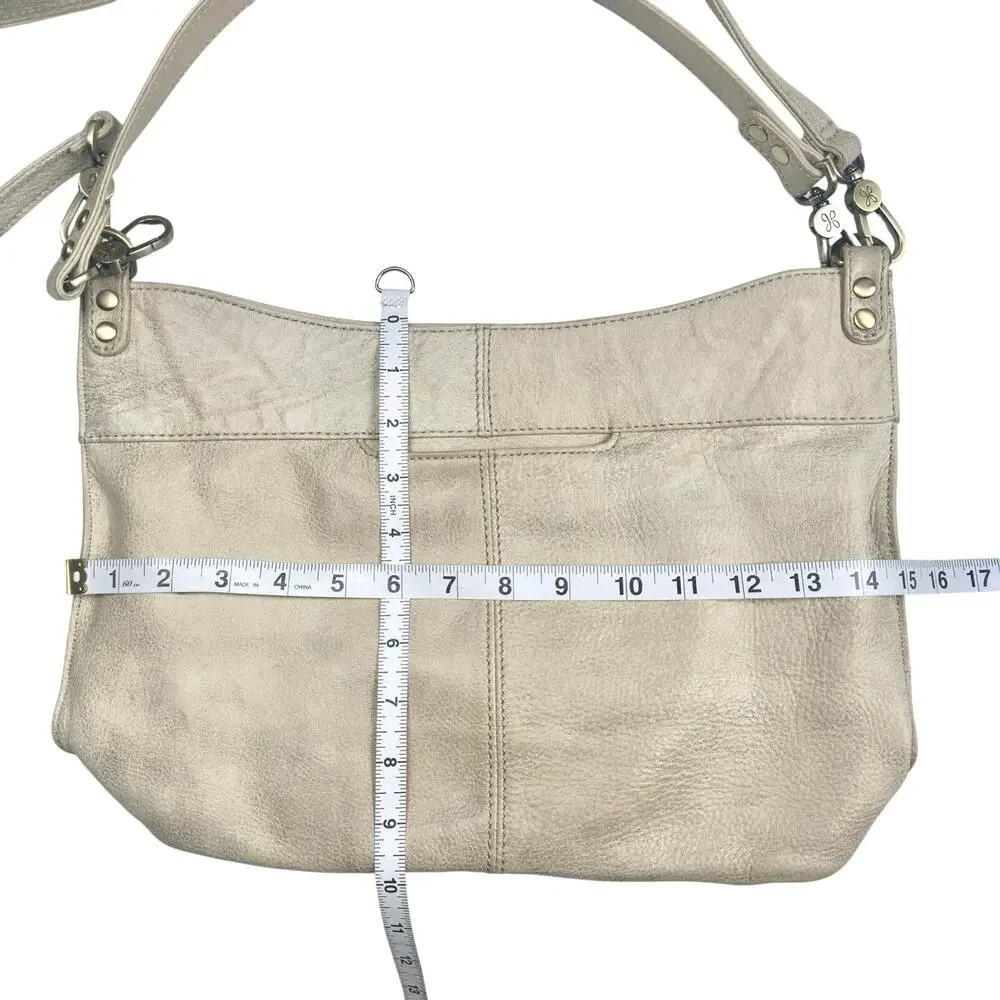 Hobo | Women | Pier Convertible Pearled Silver Leather Crossbody Shoulder Bag